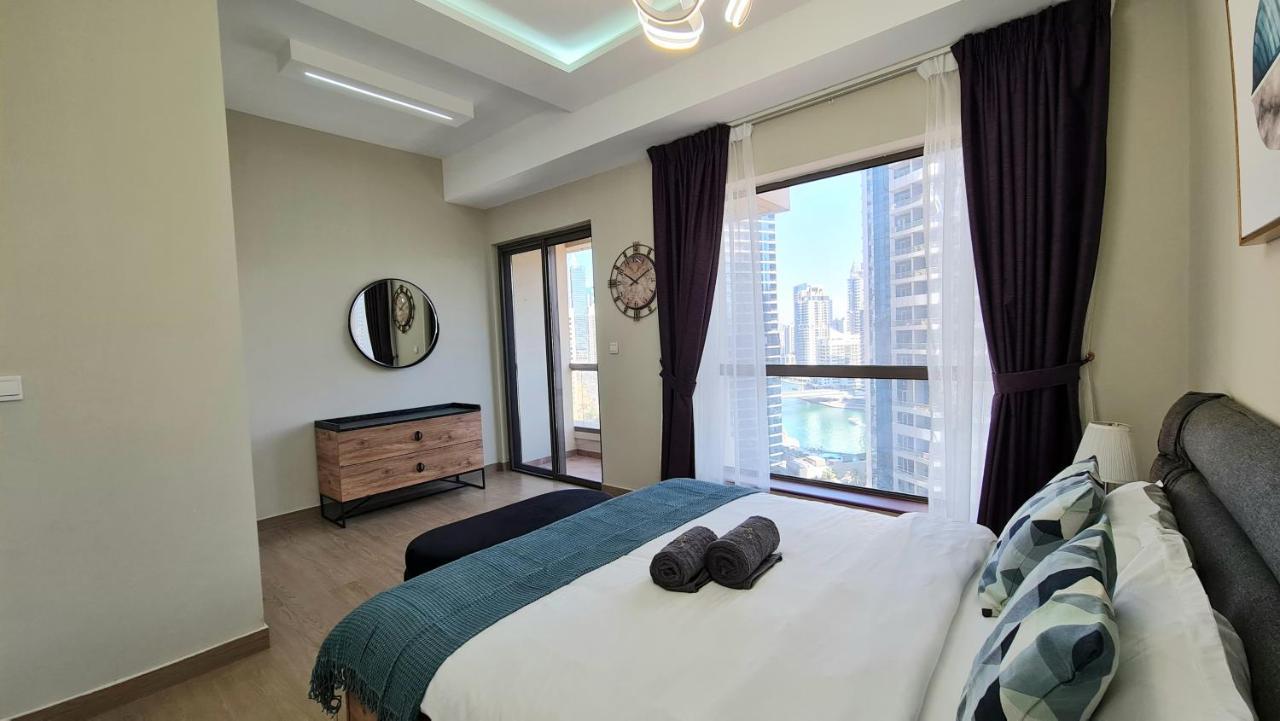 Marco Polo - Stunning Marina Views , High Floor, Close To Tram Dubai Exteriör bild